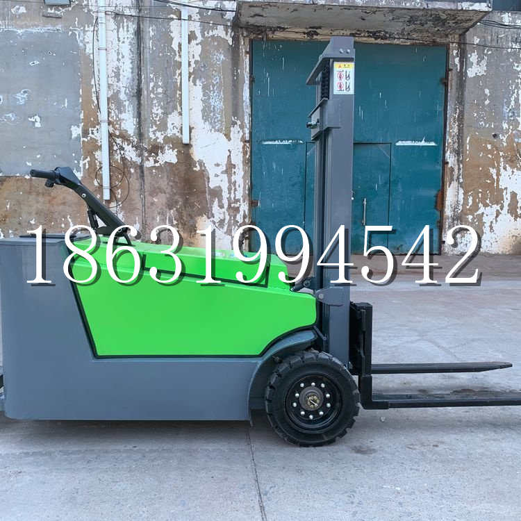 大甲区小型电动叉车1吨2吨步行站驾式电瓶堆高充电装卸车液压升降车铲车